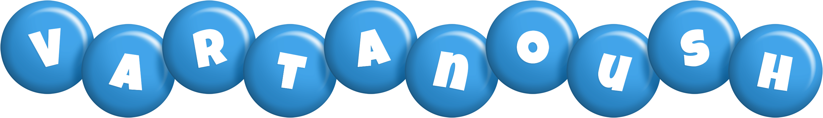 Vartanoush candy-blue logo