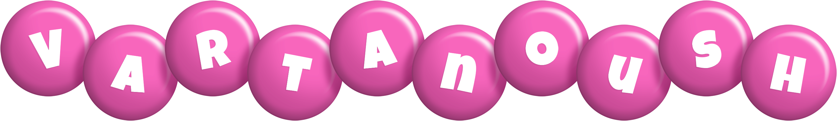 Vartanoush candy-pink logo