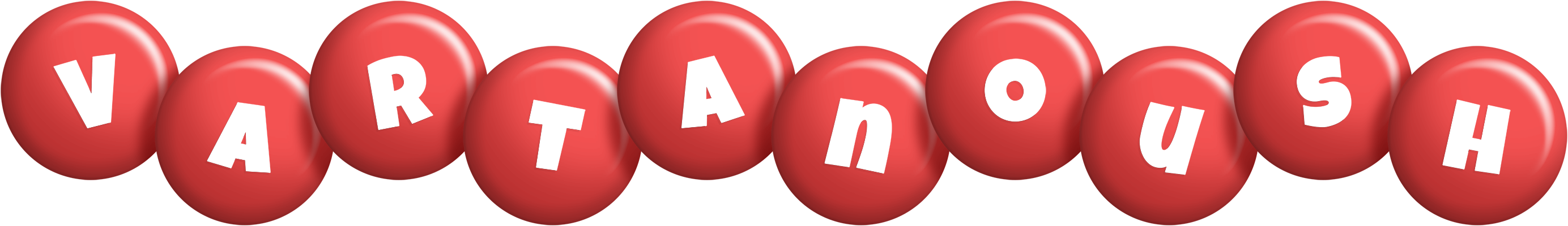Vartanoush candy-red logo