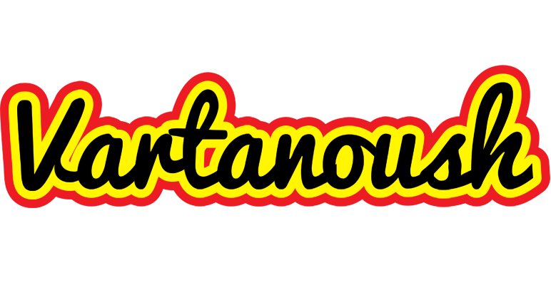 Vartanoush flaming logo