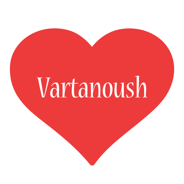 Vartanoush love logo