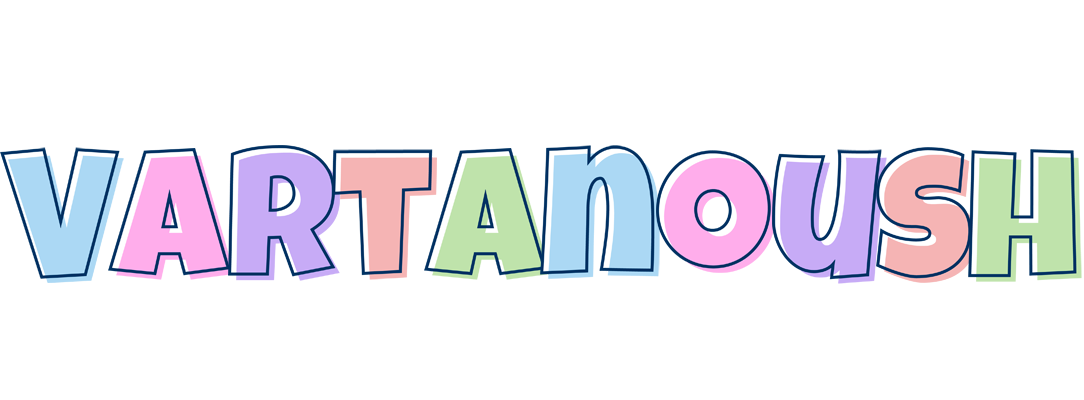 Vartanoush pastel logo