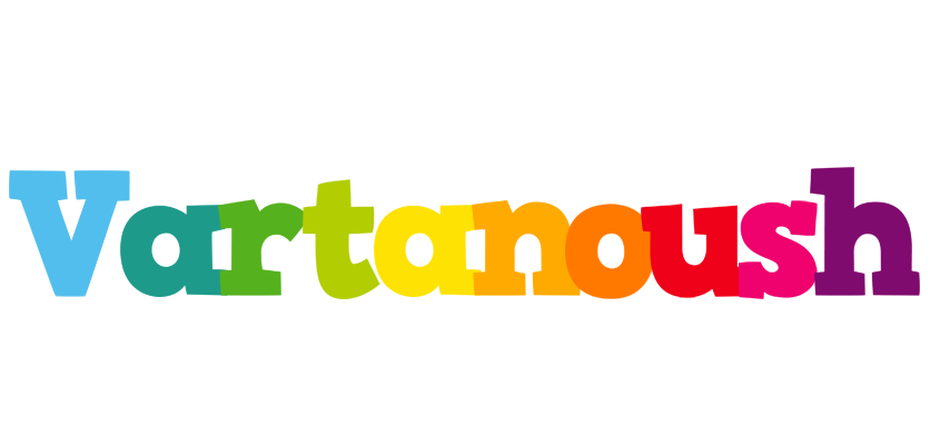 Vartanoush rainbows logo