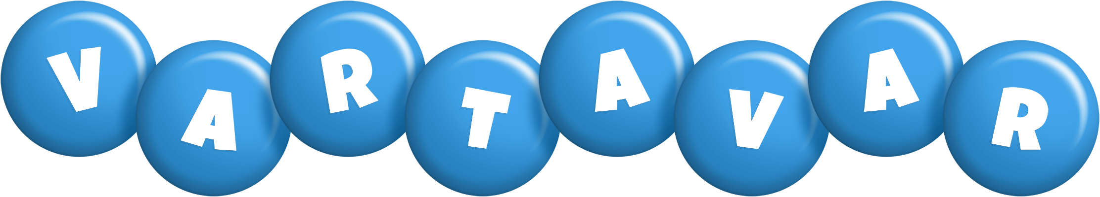 Vartavar candy-blue logo