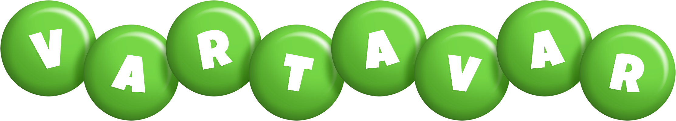 Vartavar candy-green logo