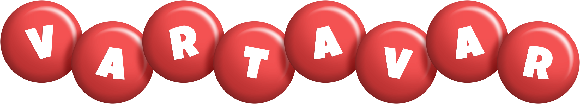 Vartavar candy-red logo