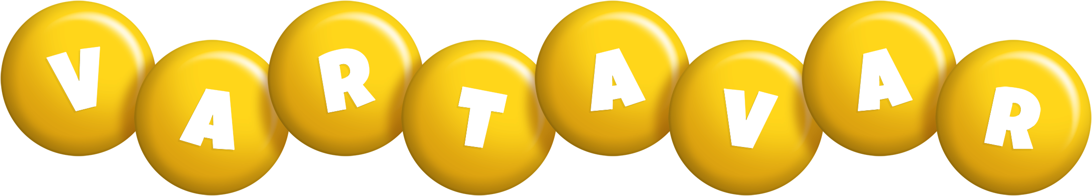 Vartavar candy-yellow logo