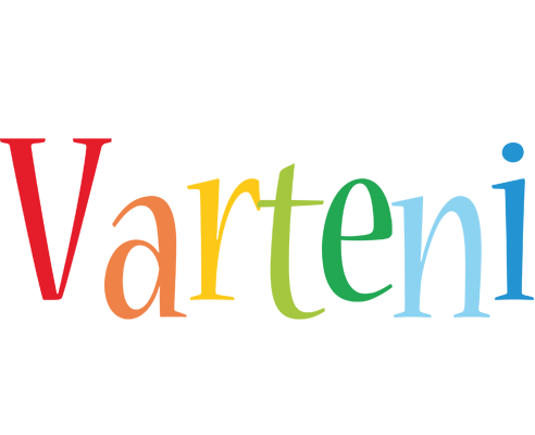 Varteni birthday logo