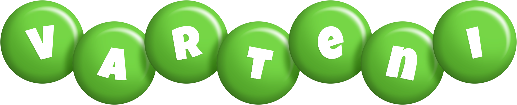 Varteni candy-green logo