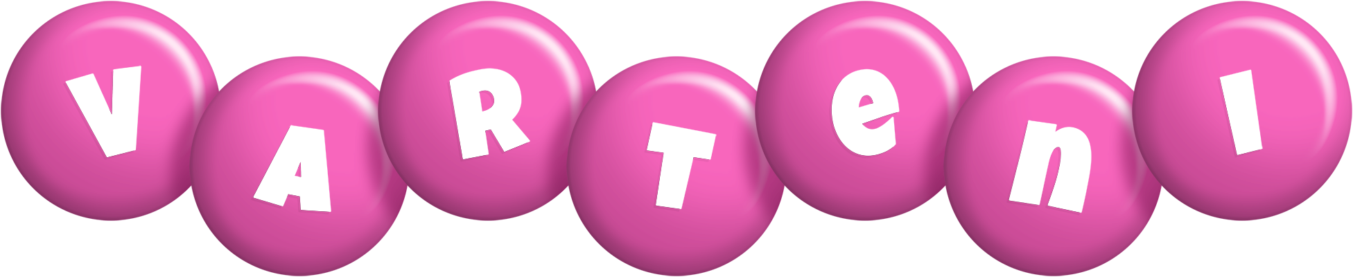 Varteni candy-pink logo