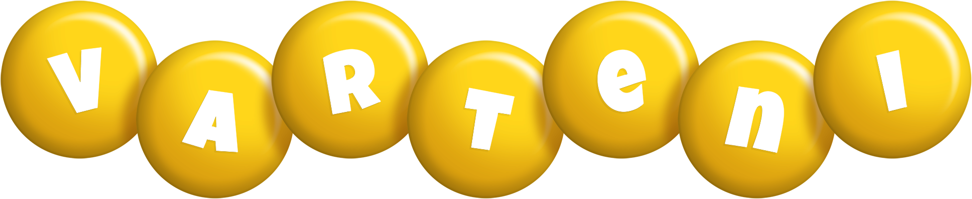 Varteni candy-yellow logo