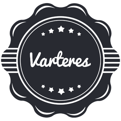 Varteres badge logo