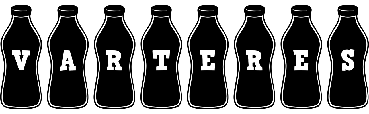 Varteres bottle logo