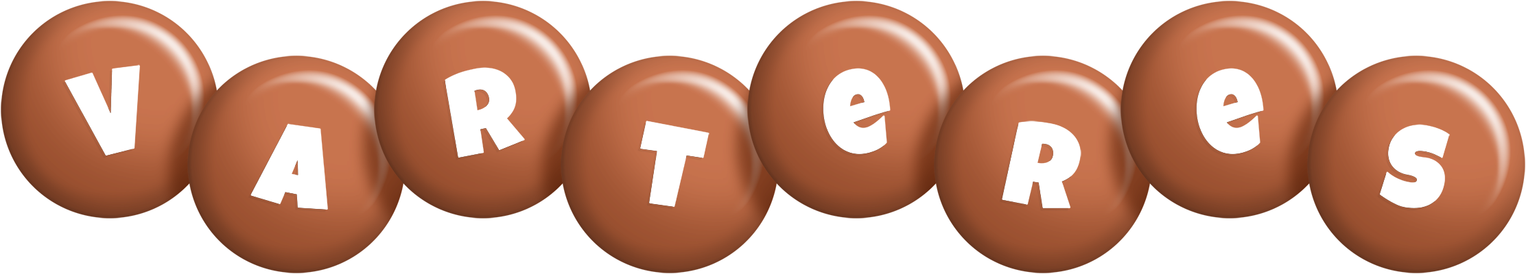 Varteres candy-brown logo