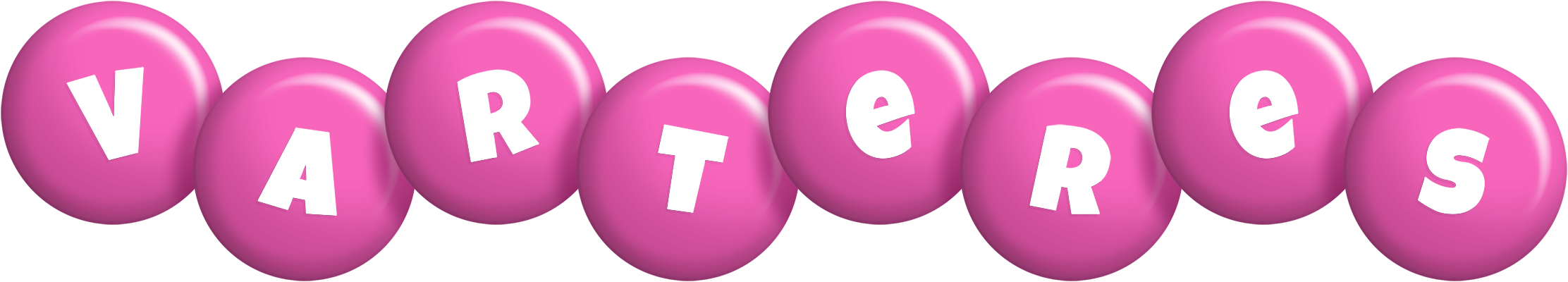 Varteres candy-pink logo