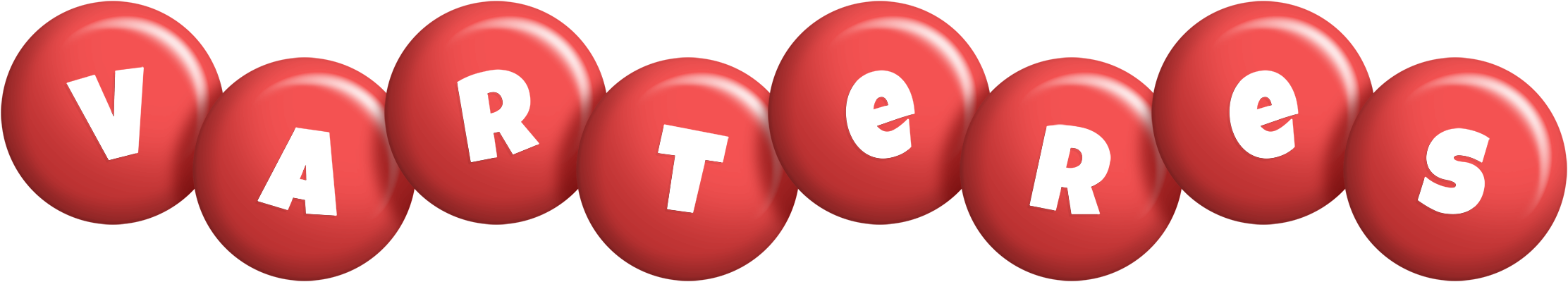 Varteres candy-red logo
