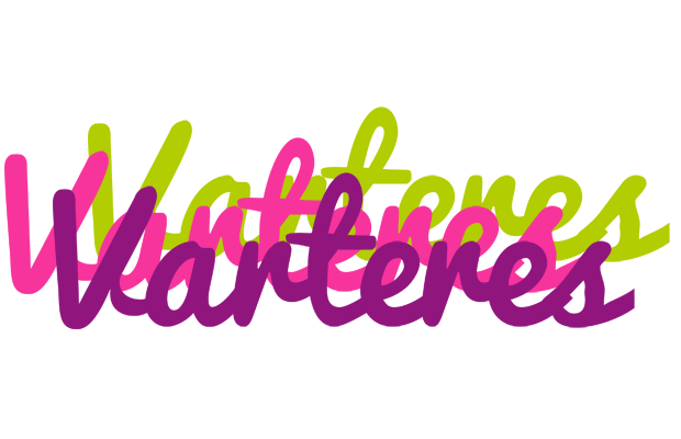 Varteres flowers logo