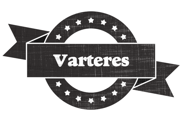 Varteres grunge logo