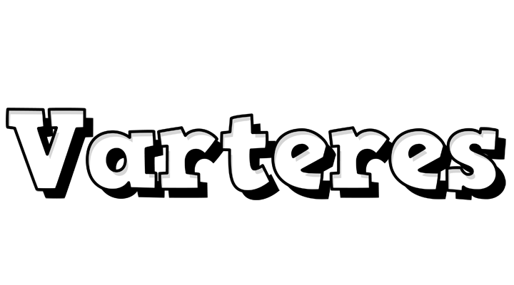 Varteres snowing logo