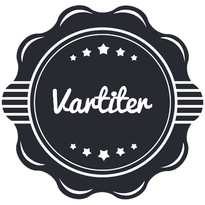 Vartiter badge logo