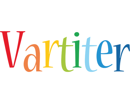 Vartiter birthday logo