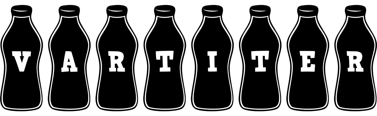 Vartiter bottle logo