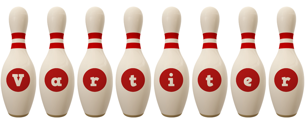 Vartiter bowling-pin logo