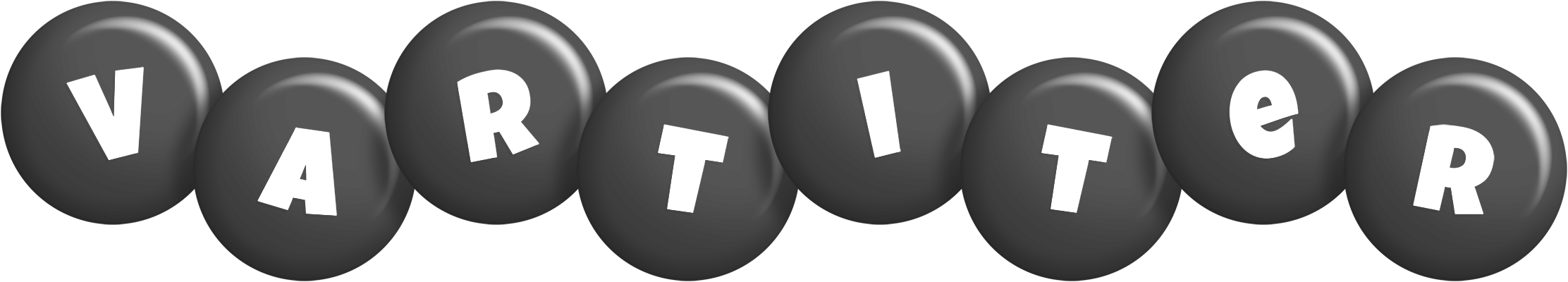 Vartiter candy-black logo