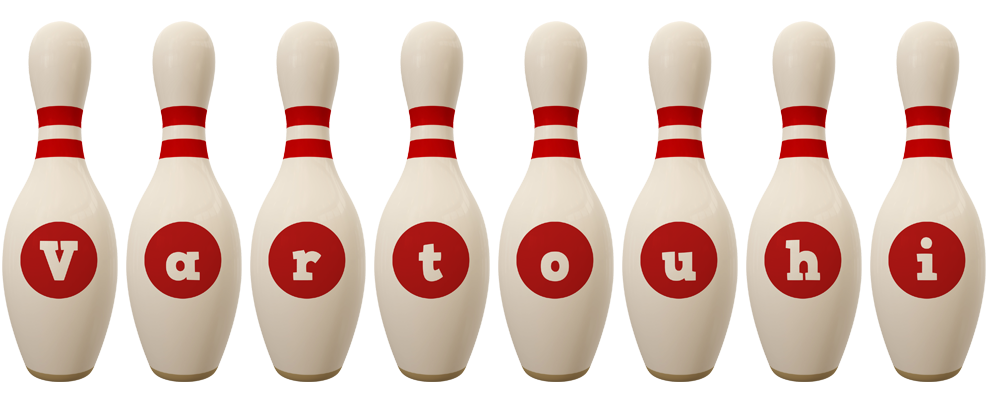 Vartouhi bowling-pin logo