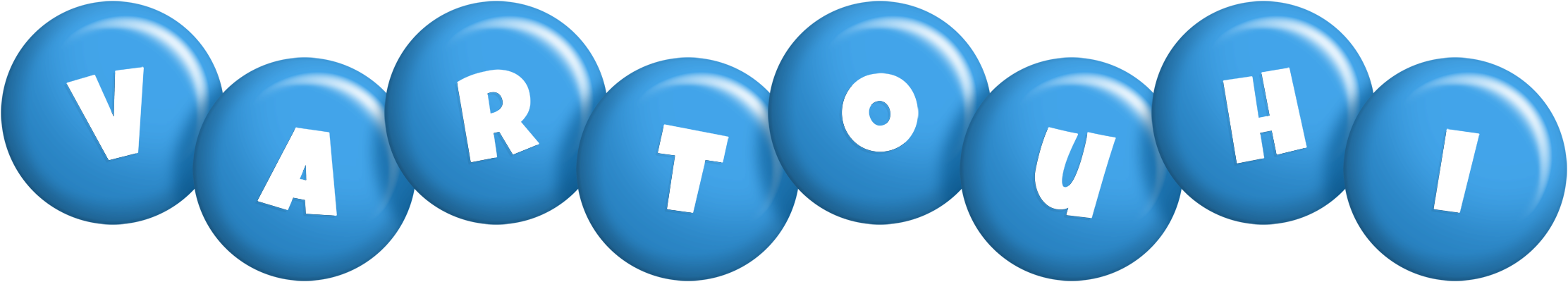 Vartouhi candy-blue logo