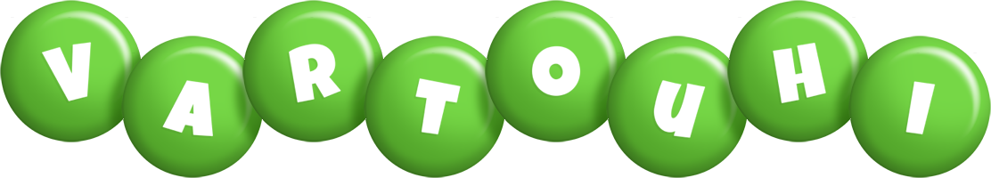 Vartouhi candy-green logo