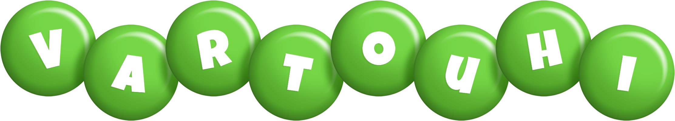 Vartouhi candy-green logo