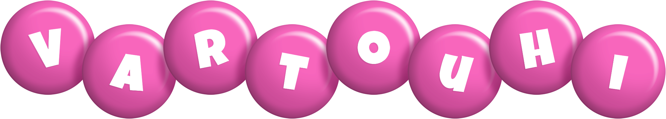 Vartouhi candy-pink logo