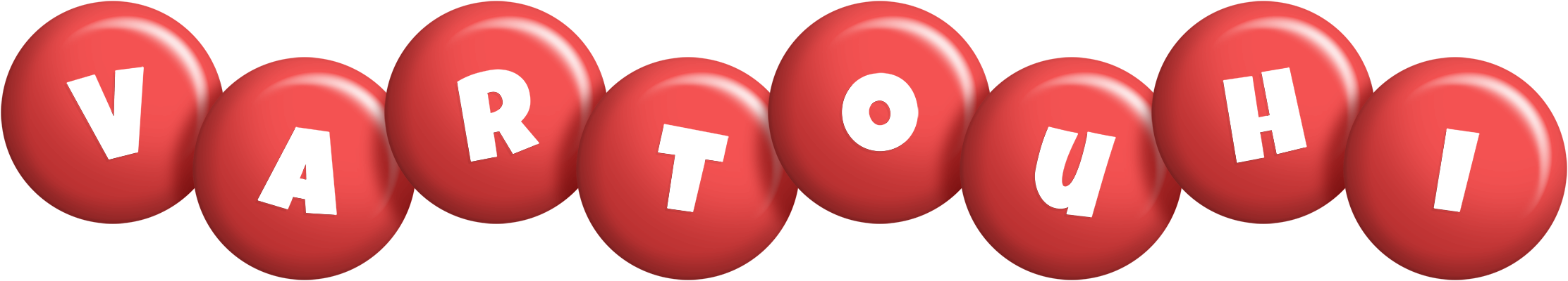 Vartouhi candy-red logo