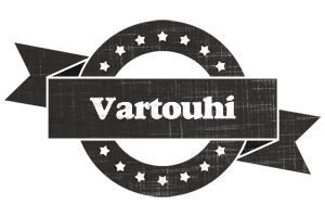 Vartouhi grunge logo