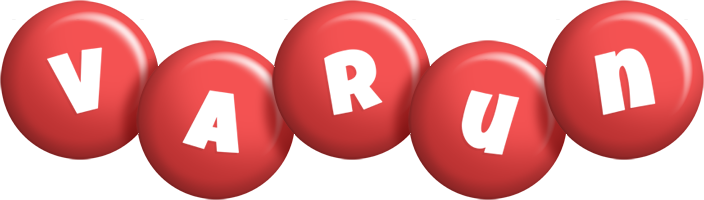 Varun candy-red logo
