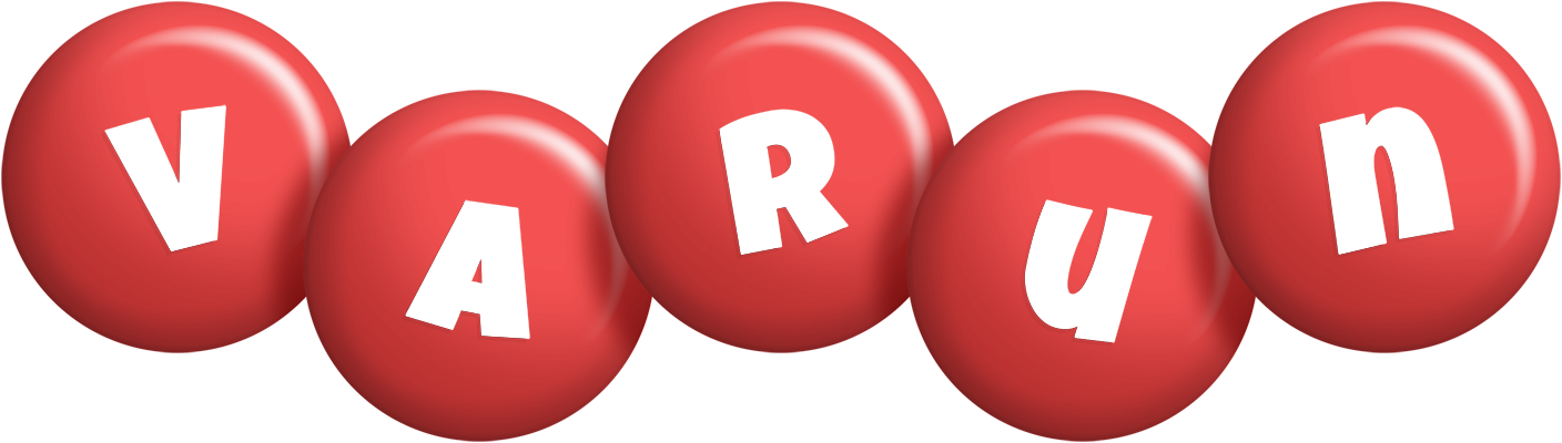Varun candy-red logo