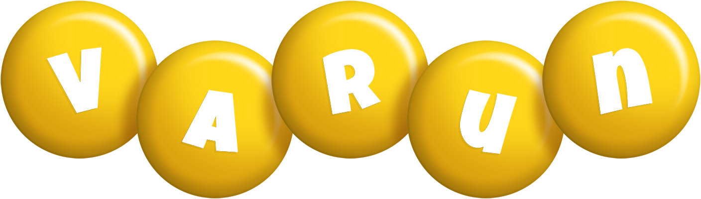 Varun candy-yellow logo