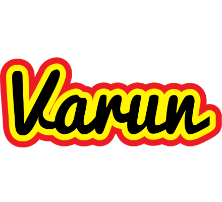 Varun flaming logo