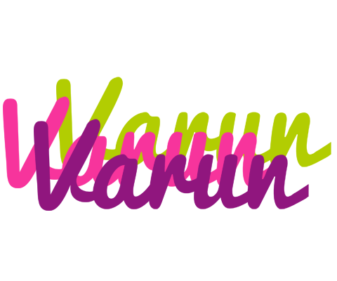 Varun flowers logo