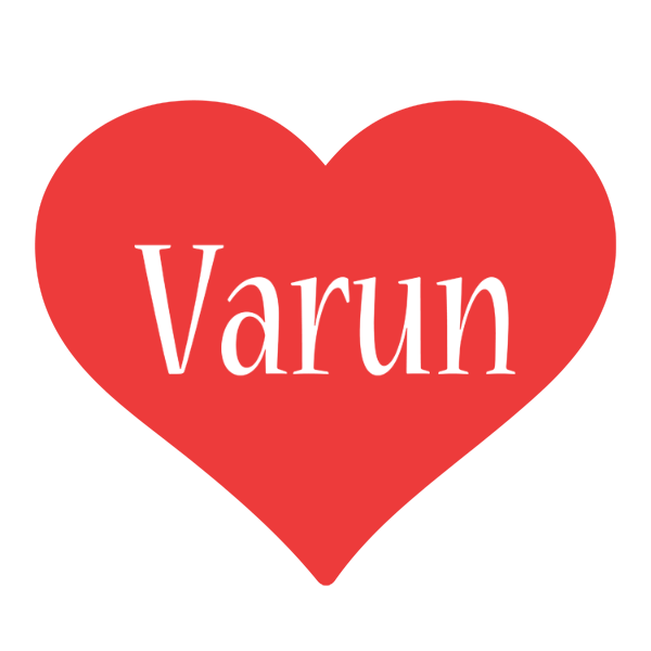 Varun love logo