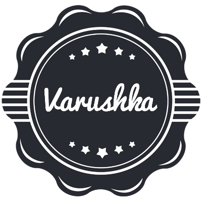 Varushka badge logo