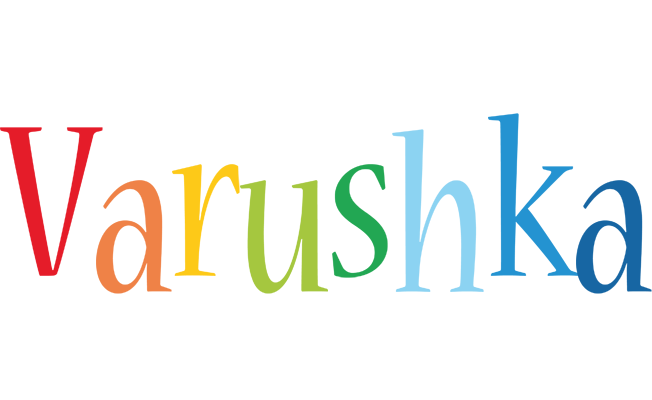 Varushka birthday logo