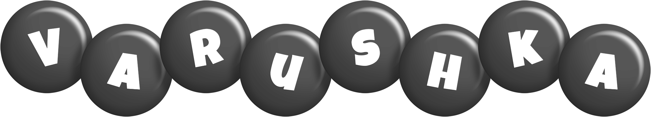 Varushka candy-black logo