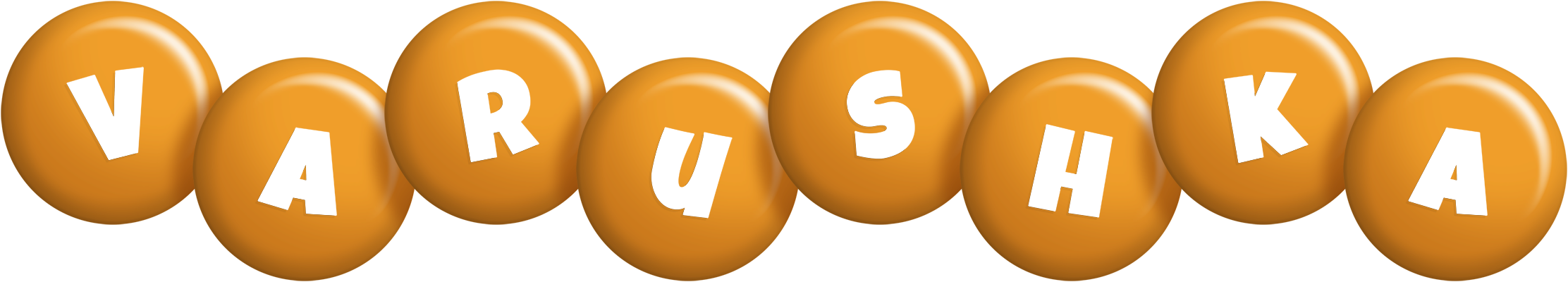 Varushka candy-orange logo