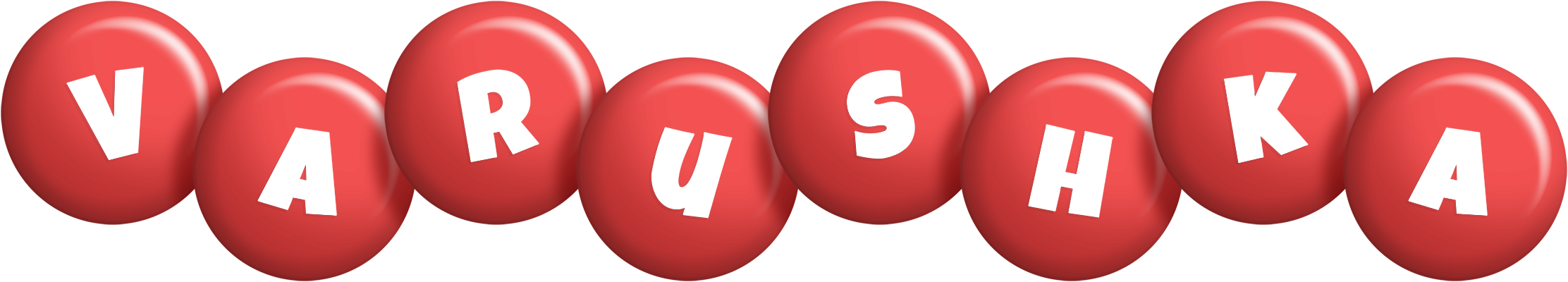 Varushka candy-red logo