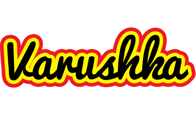 Varushka flaming logo