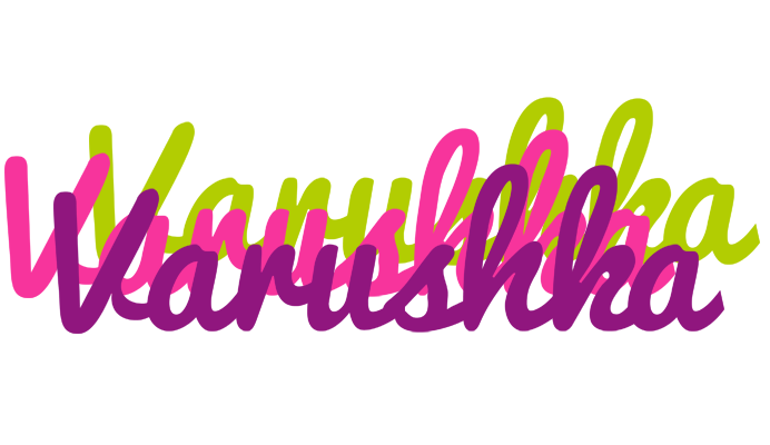 Varushka flowers logo