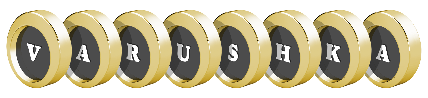 Varushka gold logo