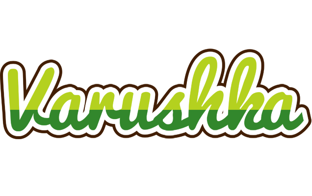 Varushka golfing logo